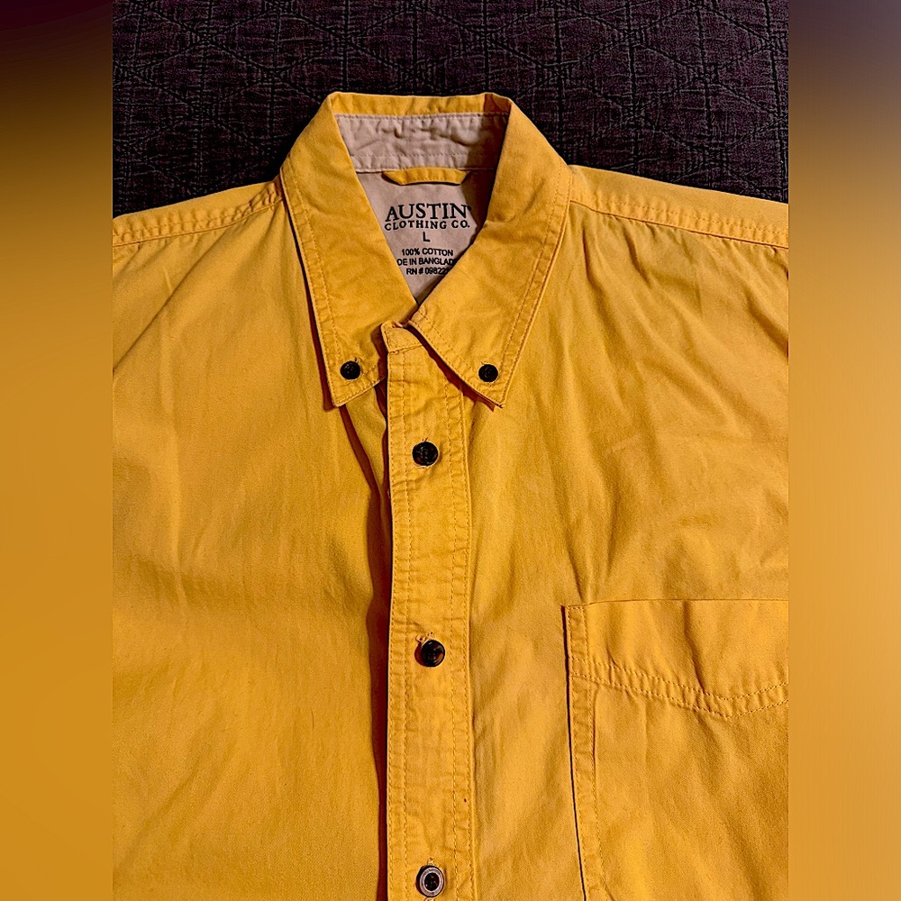 Austin Button Down Shirt Large
